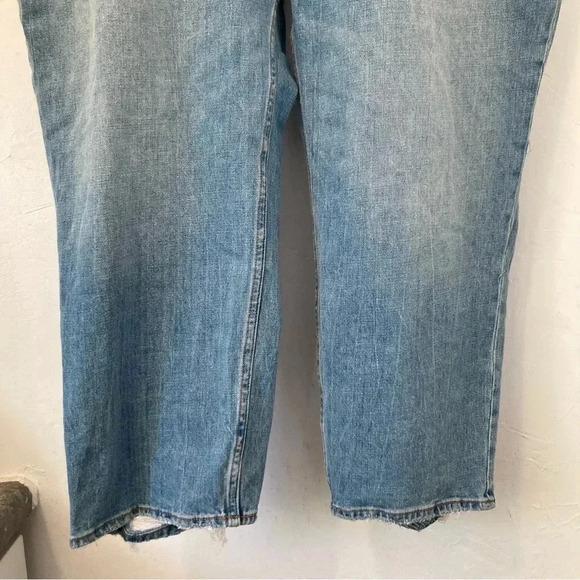 Abercrombie‎ & Fitch Ankle Straight Ultra High Rise Curve Love Jeans Size 35/20R - Picture 3 of 11